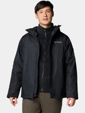 jacheta de primavara pt. barbati Columbia Tunnel Falls II Interchange Jacket negru 1