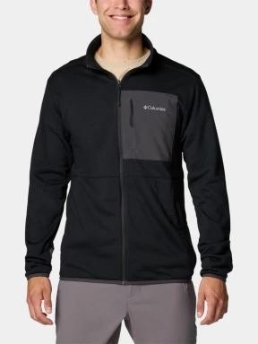pulover polar pt. barbati Columbia Columbia Hike Full Zip negru 1