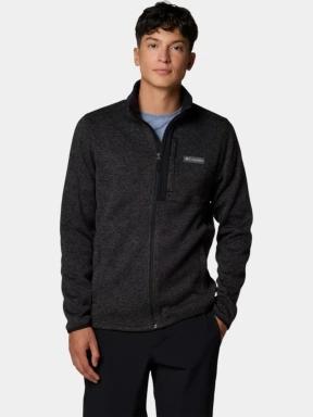 pulover polar pt. barbati Columbia Sweater Weather Full Zip negru 1