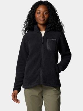pulover polar pt. femei Columbia West Bend Full Zip II negru 1