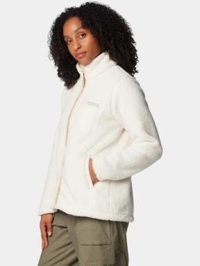 pulover polar pt. femei Columbia West Bend Full Zip II nisip 3