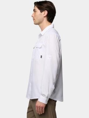 camasa de drumetie cu maneci lungi pt. barbati Mountain Hardwear Canyon Long Sleeve Shirt alb 3