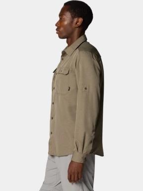 camasa de drumetie cu maneci lungi pt. barbati Mountain Hardwear Canyon Long Sleeve Shirt oliv 3