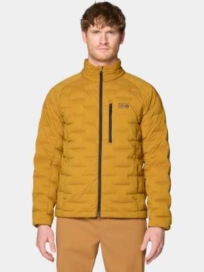jacheta de puf pt. barbati Mountain Hardwear StretchDown Jacket galben 1