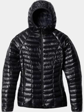 jacheta de puf pt. femei Mountain Hardwear Ghost Whisperer Hoody negru 1