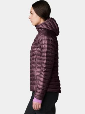 jacheta de puf pt. femei Mountain Hardwear Ghost Whisperer Hoody bordo 3