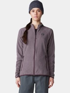 pulover polar pt. femei Mountain Hardwear Microchill Full Zip Jacket violet 1