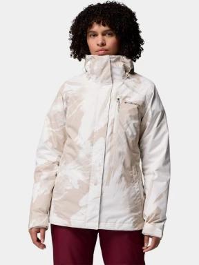 geaca de schi pt. femei Columbia Whirlibird V Printed Interchange Jacket nisip 1