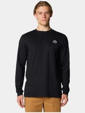 tricou cu maneci lungi pt. barbati Mountain Hardwear Tri-Color Bolt Long Sleeve negru 1