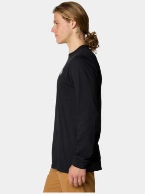 tricou cu maneci lungi pt. barbati Mountain Hardwear Tri-Color Bolt Long Sleeve negru 3