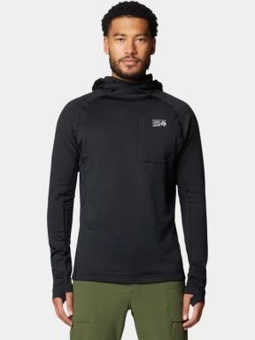 pulover pt. barbati Mountain Hardwear Trail Pullover Hoody negru 1