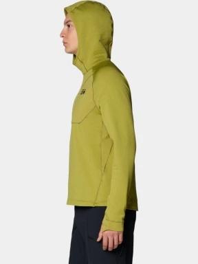 pulover cu gluga pt. barbati Mountain Hardwear Up First™ Tech Fleece Hoody verde 3