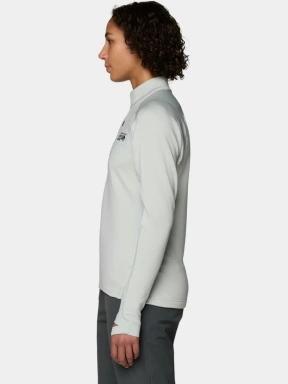 pulover polar pt. femei Mountain Hardwear Up First™ Tech Fleece Quarter Zip gri 3