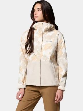 haine de ploaie pt. femei Columbia Hikebound Printed Jacket nisip 3