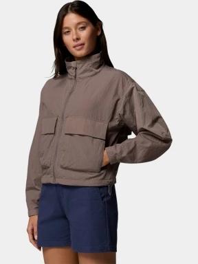 geaca de vant pt. femei Columbia Paracutie Cropped Cargo Windbreaker maro 3