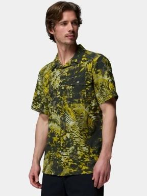 camasa cu maneci scurte pt. barbati Columbia Tech Trail Utility Printed Woven Short Sleeve verde inchis 3