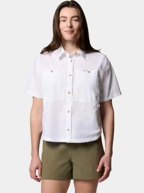 camasa cu maneci scurte pt. femei Columbia Brea Falls Woven Short Sleeve Shirt alb 1