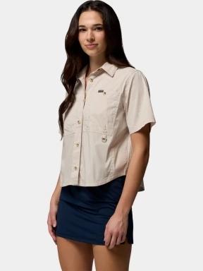camasa cu maneci scurte pt. femei Columbia Brea Falls Woven Short Sleeve Shirt verde 3