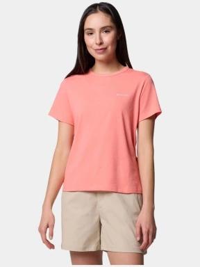 tricou pentru sport, cu maneci scurte pt. femei Columbia Sun Trek Short Sleeve II roz 1