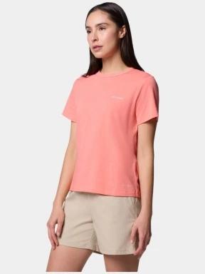 tricou pentru sport, cu maneci scurte pt. femei Columbia Sun Trek Short Sleeve II roz 3