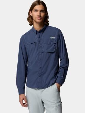 camasa cu maneci lungi pt. barbati Columbia Wild Cast Long Sleeve Shirt albastru inchis 1