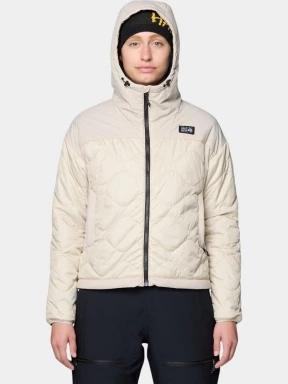 jacheta de iarna pt. femei Mountain Hardwear Powder Maven Insulated Jacket alb 1