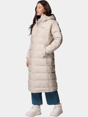 jacheta de iarna pt. femei Columbia Pike Lake  III Long Jacket nisip 3