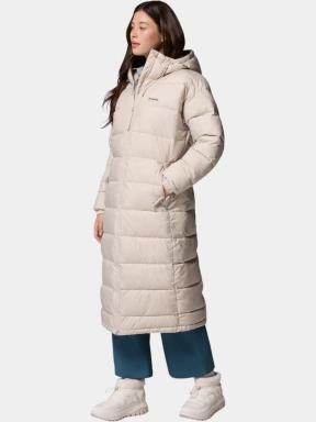 jacheta de iarna pt. femei Columbia Pike Lake  III Long Jacket nisip 3