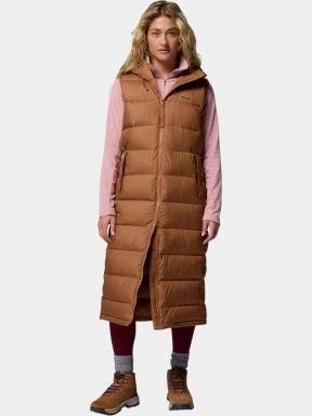 vesta pt. femei Columbia Pike Lake II Long Vest maro 1