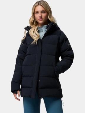 jacheta de puf pt. femei Columbia Amaze Puff Mid Hooded Jacket negru 1