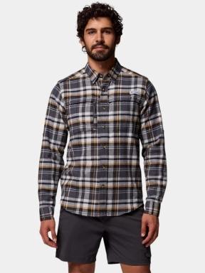 camasa de drumetie cu maneci lungi pt. barbati Columbia Wild Cast Flannel Shirt gri 1