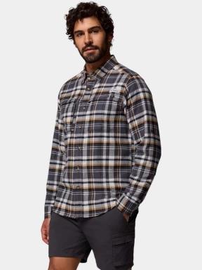 camasa de drumetie cu maneci lungi pt. barbati Columbia Wild Cast Flannel Shirt gri 3