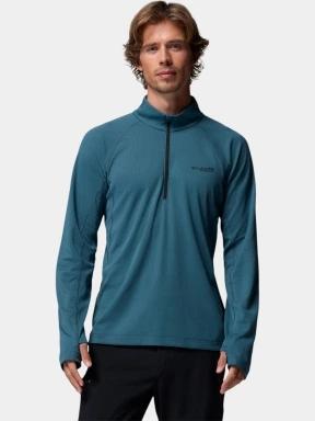tricou cu maneci lungi, pentru sport pt. barbati Columbia Driventure Half Zip albastru 1