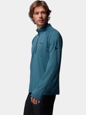 tricou cu maneci lungi, pentru sport pt. barbati Columbia Driventure Half Zip albastru 3