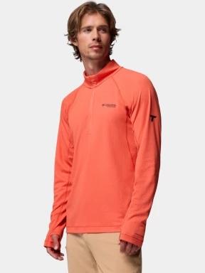 tricou cu maneci lungi, pentru sport pt. barbati Columbia Driventure Half Zip portocaliu 3
