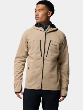 pulover polar pt. barbati Columbia Arctic Chest Bonded Full Zip  nisip 1