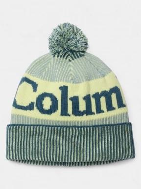 caciula cu mot pt. femei Columbia Polar Powder III Beanie albastru 1