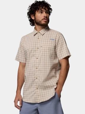 camasa cu maneci scurte pt. barbati Columbia Harbor Peak Short Sleeve Shirt nisip 3