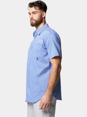 camasa cu maneci scurte pt. barbati Columbia Harbor Peak Short Sleeve Shirt albastru 3