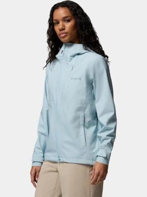 haine de ploaie pt. femei Columbia Trailborne 2.5L Shell albastru deschis 3