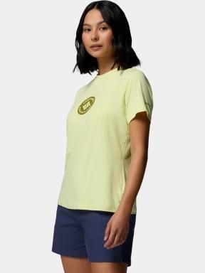 tricou cu maneci scurte pt. femei Columbia Parsons Point Short Sleeve Graphic Tee galben 3