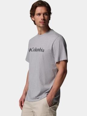 tricou cu maneci scurte pt. barbati Columbia CSC Basic Logo Tee gri 3