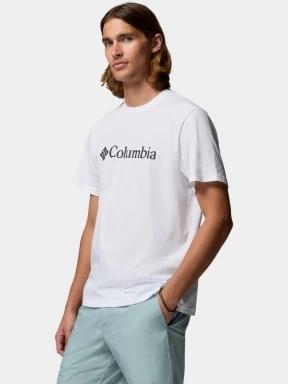 tricou cu maneci scurte pt. barbati Columbia CSC Basic Logo Tee alb 3