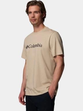 tricou cu maneci scurte pt. barbati Columbia CSC Basic Logo Tee nisip 3