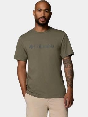 tricou cu maneci scurte pt. barbati Columbia CSC Basic Logo Tee verde 1