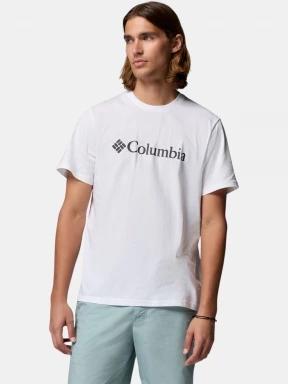 tricou cu maneci scurte pt. barbati Columbia Csc Basic Logo Tee alb 1