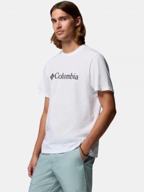 tricou cu maneci scurte pt. barbati Columbia Csc Basic Logo Tee alb 3