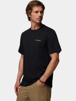 tricou cu maneci scurte pt. barbati Columbia CSC Logo Back Tee negru 3