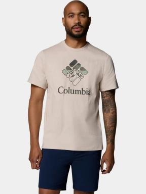 tricou cu maneci scurte pt. barbati Columbia CSC Seasonal Graphic Tee nisip 1