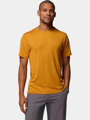 tricou pentru sport, cu maneci scurte pt. barbati Columbia Parsons Point  Short Sleeve Logo Tee portocaliu 1